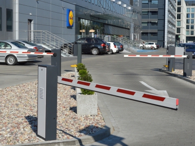 System parkingowy Lidl Wołoska Warszawa